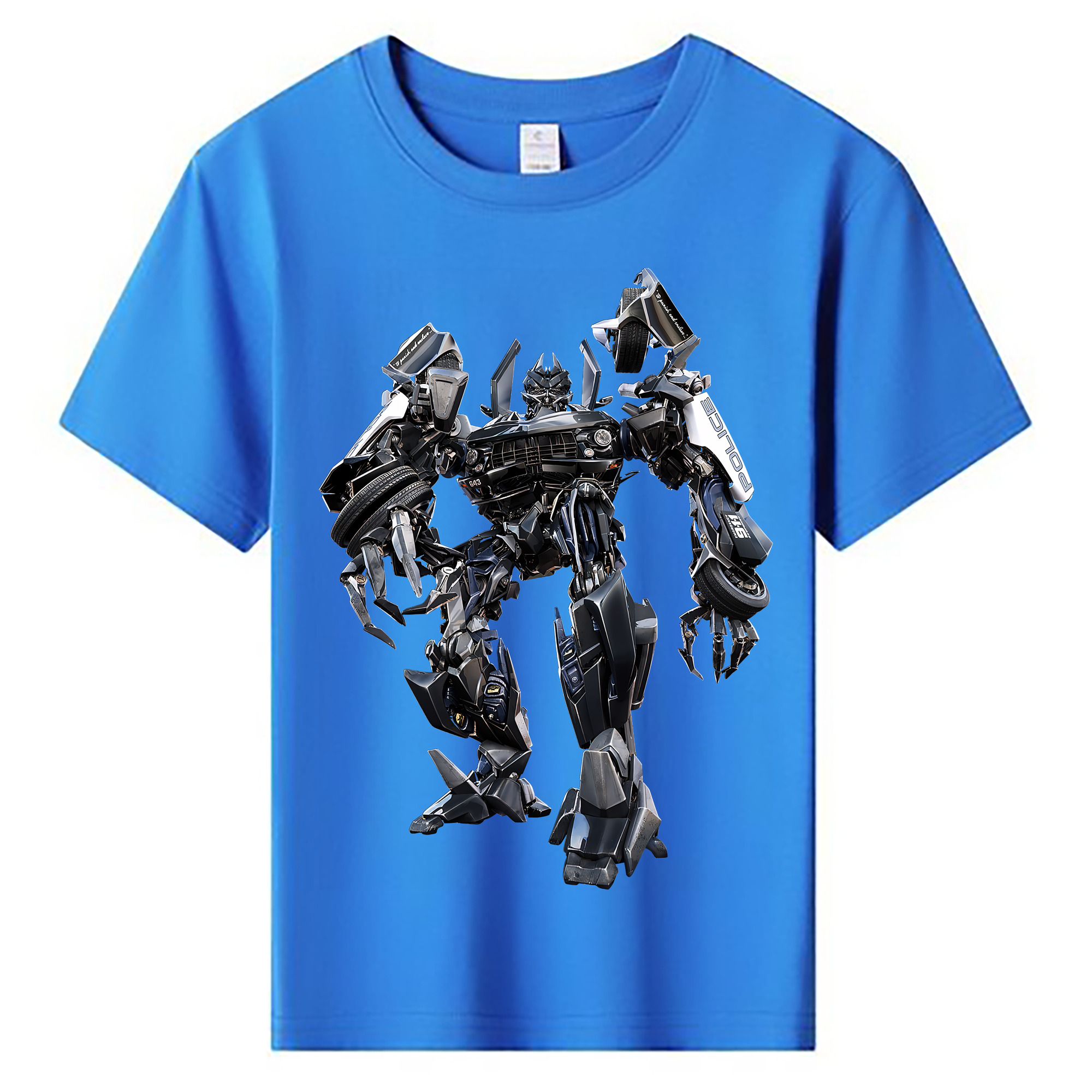 （画像用） Transformers トランスフォーマー 綿100％キッズTシャツ（フロントプリント）